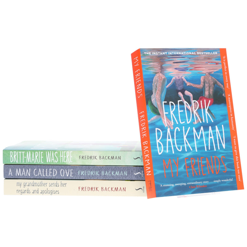 Fredrik Backman 4 Books Collection Set - Fiction - Paperback Fiction Hachette