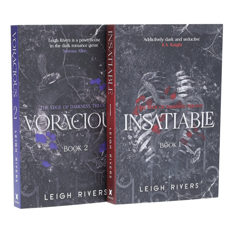 The Edge of Darkness Trilogy (Book 1&2) by Leigh Rivers 2 Books Collection Set - Fiction - Paperback Fiction Hachette