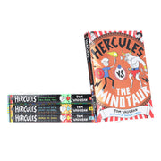 Hercules Series by Tom Vaughan Illustrated 4 Books Collection Set - Ages 8-12 - Paperback 9-14 Scholastic