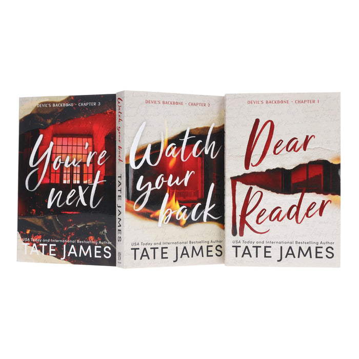 Devil's Backbone Series by Tate James 3 Books Collection Set - Fiction - Paperback Fiction Bloom Books