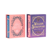 The Tiny Books of Jane Austen & William Shakespeare: Famous Loving Words by Darcy Reed 2 Books Set - Fiction - Hardback Fiction Insight Editions