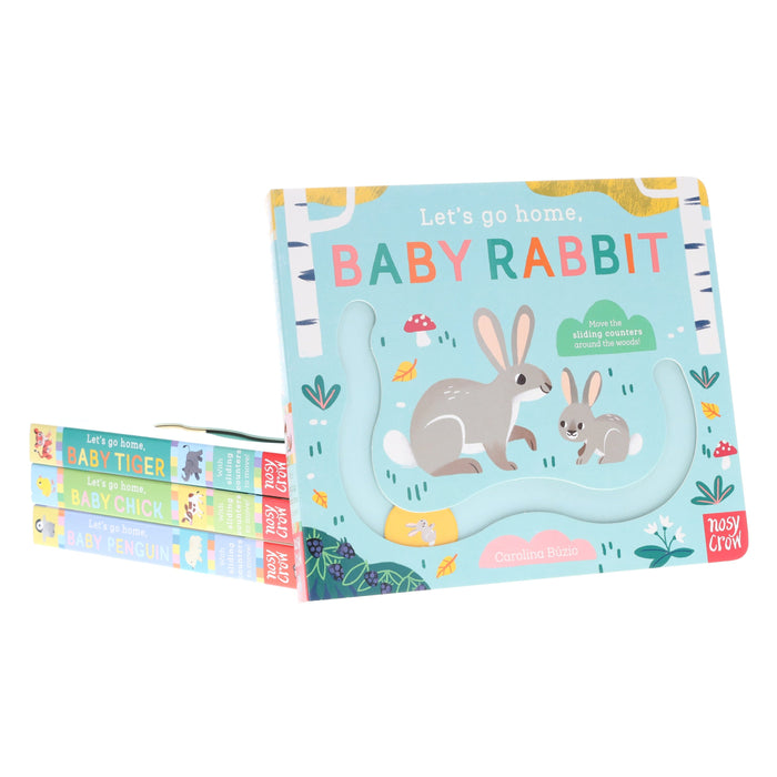 Let's Go Home Series By Carolina Buzio 4 Books Collection Set - Ages 2-5 - Board Book 0-5 Nosy Crow Ltd