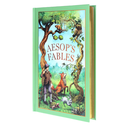 Aesop's Fables By Aesop - Ages 14+ - Leather Bound/Hardback Fiction Wilco Books