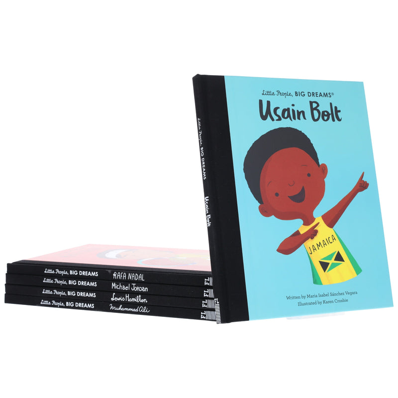 The Greatest Sports Legends (Little People, BIG DREAMS) by Maria Isabel Sanchez Vegara 5 Books Collection Set - Ages 6+ - Hardback 5-7 Frances Lincoln Publishers Ltd