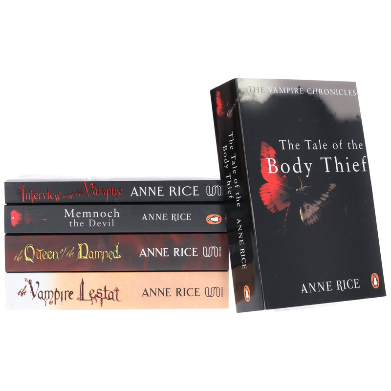The Vampire Chronicles by Anne Rice: Book 1-5 Collection Set - Fiction - Paperback Fiction Hachette