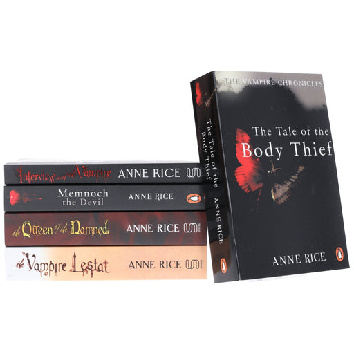 The Vampire Chronicles by Anne Rice: Book 1-5 Collection Set - Fiction - Paperback Fiction Hachette