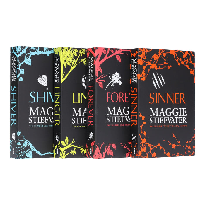 Wolves of Mercy Falls Series 4 Books Collection Set by Maggie Stiefvater - Ages 13+ - Paperback Young Adult Scholastic