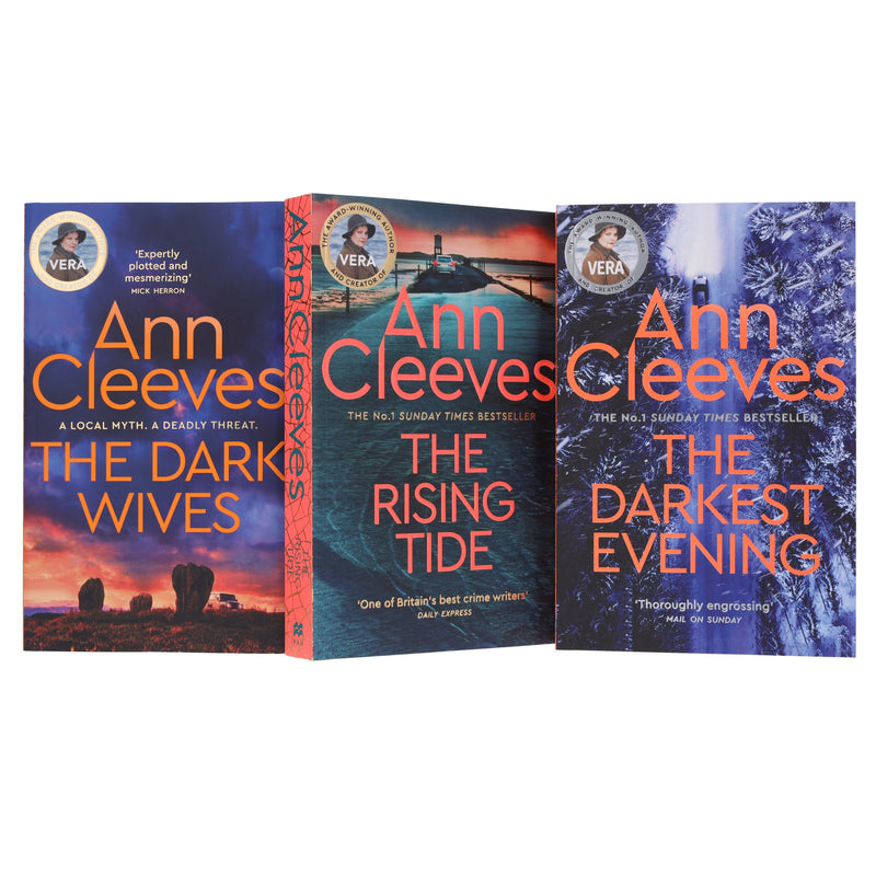 The Vera Stanhope Series (Book 9-11) by Ann Cleeves: 3 Books Collection Set - Fiction - Paperback Fiction Pan Macmillan