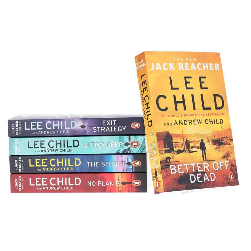 Jack Reacher Series (Books 26-30) by Lee & Andrew Child 5 Books Collection Set - Fiction - Paperback Fiction Penguin Random House
