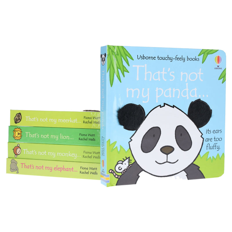 That's not my... Zoo 5 Books Collection Set by Fiona Watt & Rachel Wells - Ages 0-5 - Board Book 0-5 Usborne Publishing Ltd