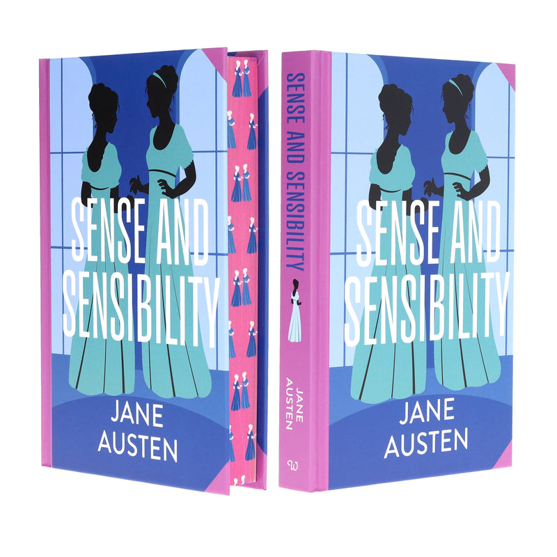 Sense And Sensibility By Jane Austen - Fiction - Sprayed Edges Hardback Fiction Wilco Books