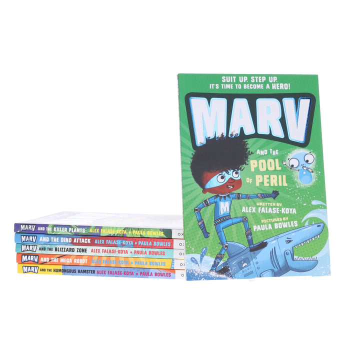 Marv Collection by Alex Falase-Koya Illustrated 6 Books Set - Ages 5+ - Paperback 5-7 Oxford University Press