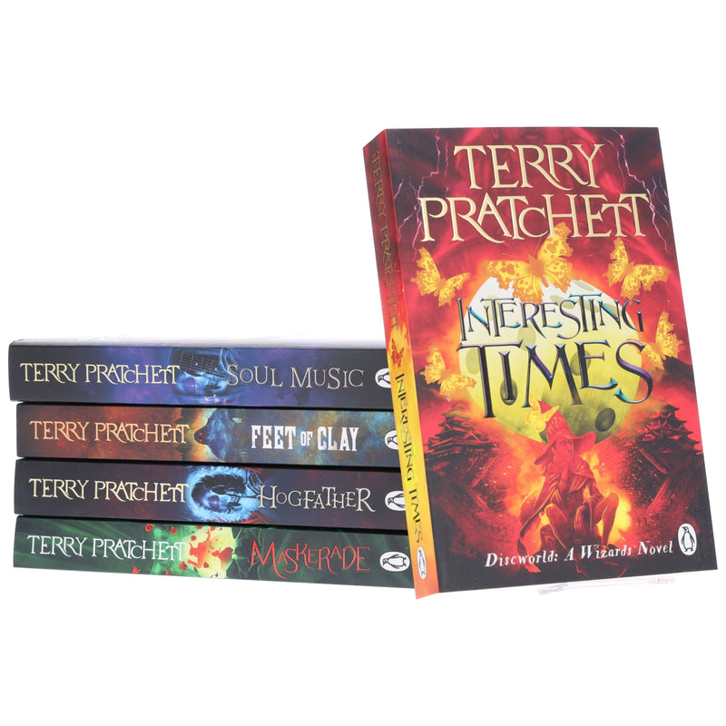 Discworld (Book 16-20) by Terry Pratchett 5 Books Collection Set - Fiction - Paperback Fiction Penguin Random House