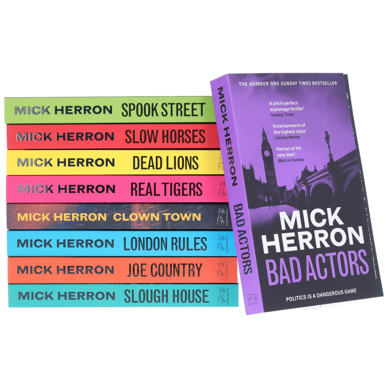 Slough House Series: Book 1-9 by Mick Herron Complete Collection 9 Books Set - Fiction - Paperback B2D DEALS Hachette