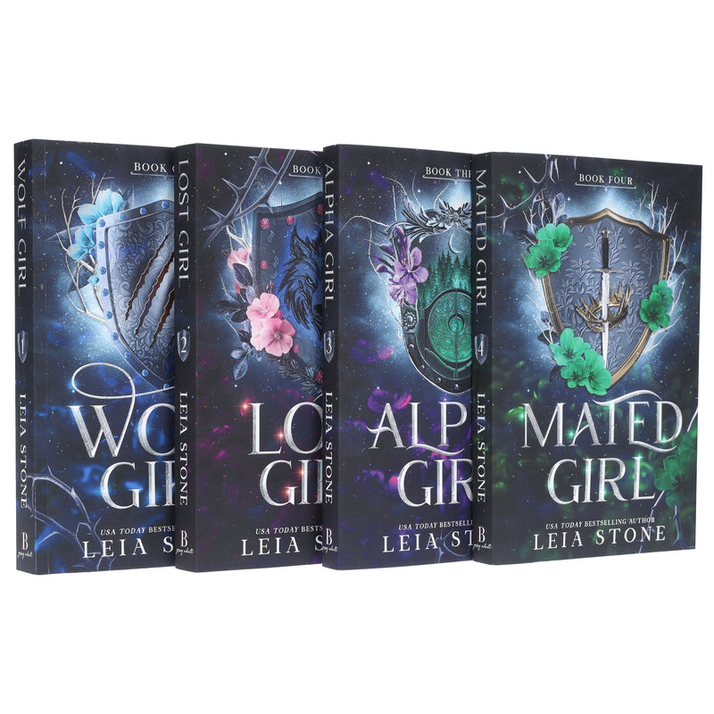 Wolf Girl Series by Leia Stone 4 Books Collection Set - Ages 14-18 - Paperback Young Adult Sourcebooks