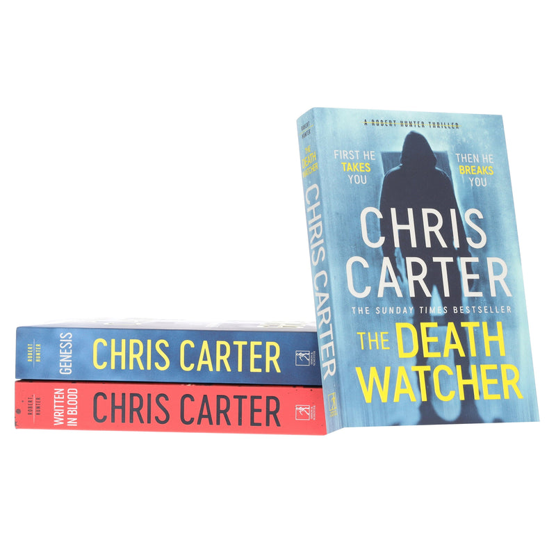 Robert Hunter Series by Chris Carter (Book 11-13) Collection 3 Books Set - Fiction - Paperback Fiction Simon & Schuster