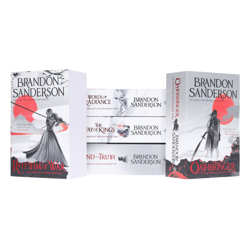 The Stormlight Archive Series By Brandon Sanderson 5 Books Collection Set - Fiction - Paperback Fiction Hachette