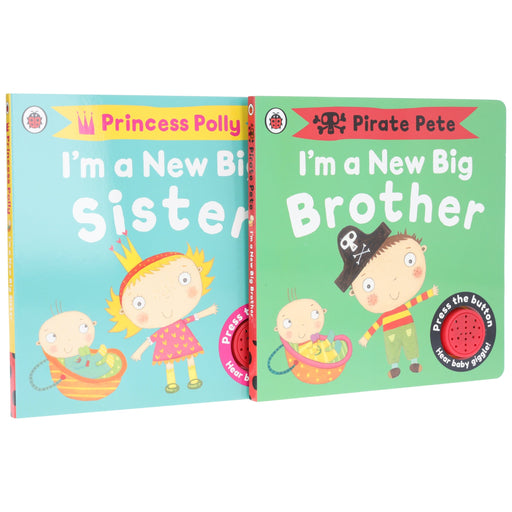 Pirate Pete and Princess Polly Series By Lady Bird 2 Books Collection Set - Ages 2-4 - Board Book 0-5 Penguin Random House