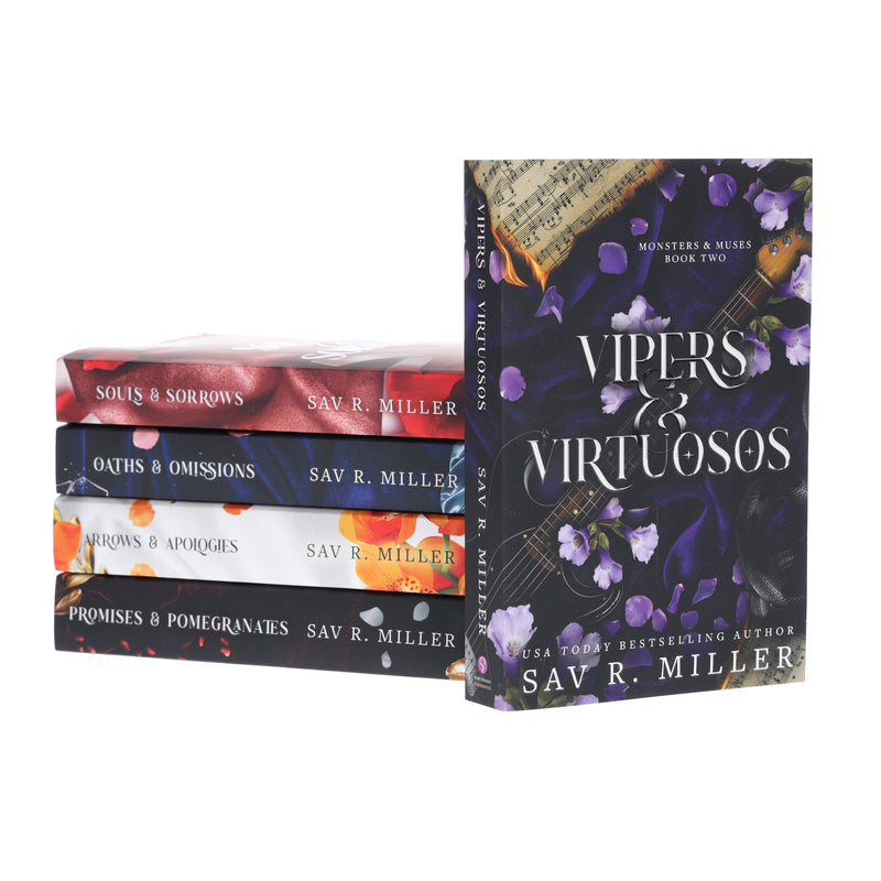 Monsters & Muses Series by Sav R. Miller 5 Books Deluxe Edition Collection Set - Fiction - Paperback Fiction Sourcebooks
