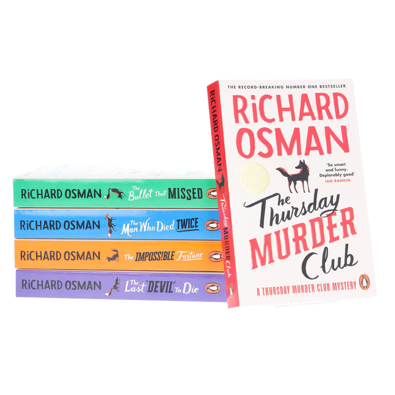 Thursday Murder Club Mysteries By Richard Osman 5 Books Collection Set - Fiction - Paperback Fiction Penguin Random House