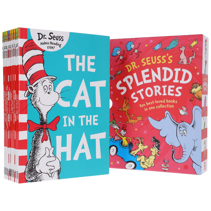 Dr. Seuss’s Splendid Stories 10 Books Collection Box Set - Ages 3+ - Paperback 0-5 HarperCollins Publishers