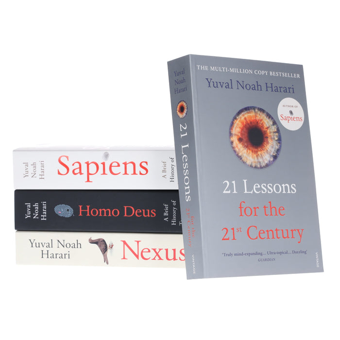 Yuval Noah Harari 4 Books Set Collection - Non-Fiction - Paperback Non-Fiction Penguin Random House