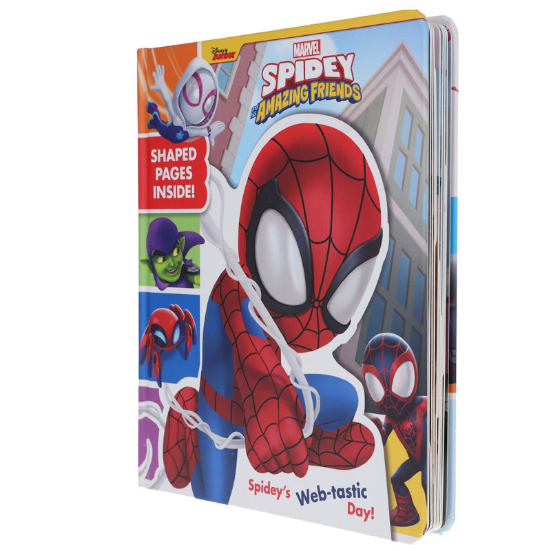 Marvel Spidey and the Amazing Friends: Spidey`s Web-tastic Day! by David Roe - Ages 3+ - Board Book 3-5 Marvel Comics