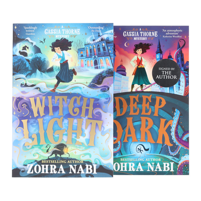 A Cassia Thorne Mysteries by Zohra Nabi 2 Books Collection Set - Ages 9+ - Paperback 9-14 Simon & Schuster