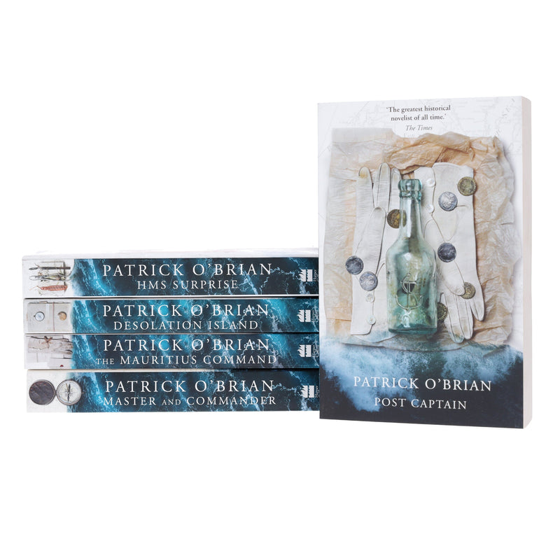 Aubrey-Maturin Series (Vol. 1-5) By Patrick O'Brian 5 Books Collection Set - Fiction - Paperback Fiction HarperCollins Publishers
