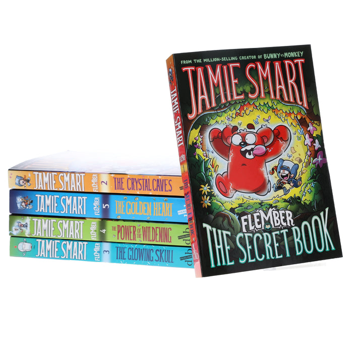 Flember Series by Jamie Smart 5 Books Collection Set - Ages 9-11 - Paperback 9-14 David Fickling Books