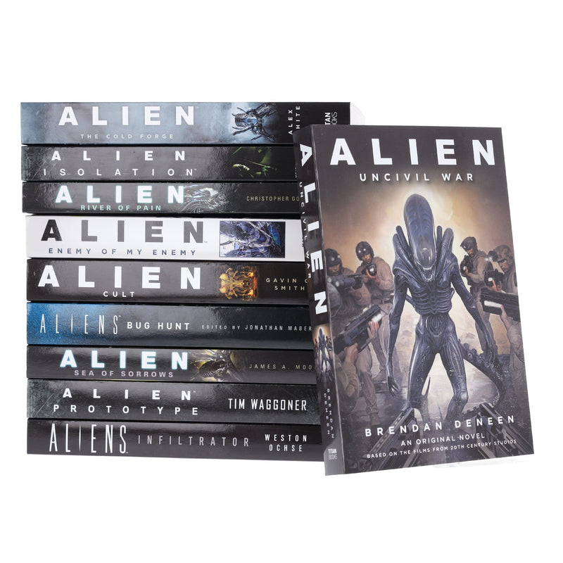 Alien Series 10 Books Collection Set - Fiction - Paperback Fiction Titan Books