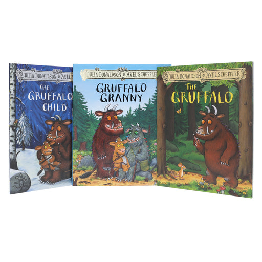 The Gruffalo Series by Julia Donaldson Illustrated 3 Picture Books Collection Set - Ages 3+ - Paperback/Hardback 3-5 Macmillan