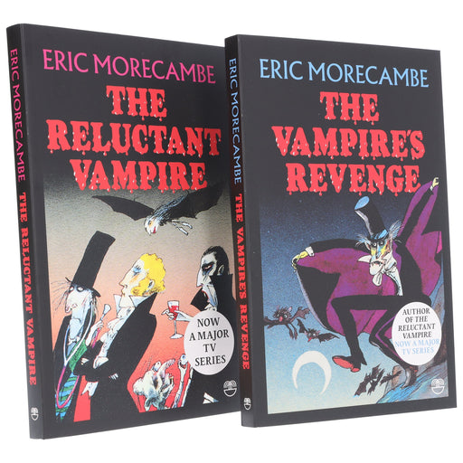The Reluctant Vampire Series by Eric Morecambe 2 Books Collection Set - Ages 7+ - Paperback 7-9 HarperCollins Publishers