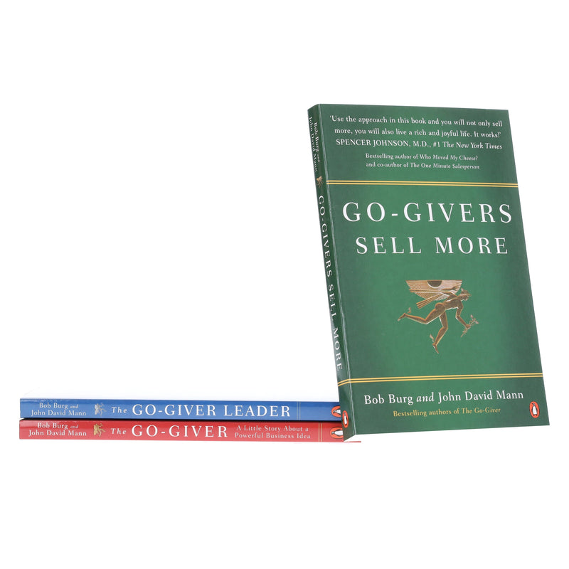 The Go-Giver Series by Bob Burg & John David Mann 3 Books Collection Set - Non Fiction - Paperback Non-Fiction Penguin Random House