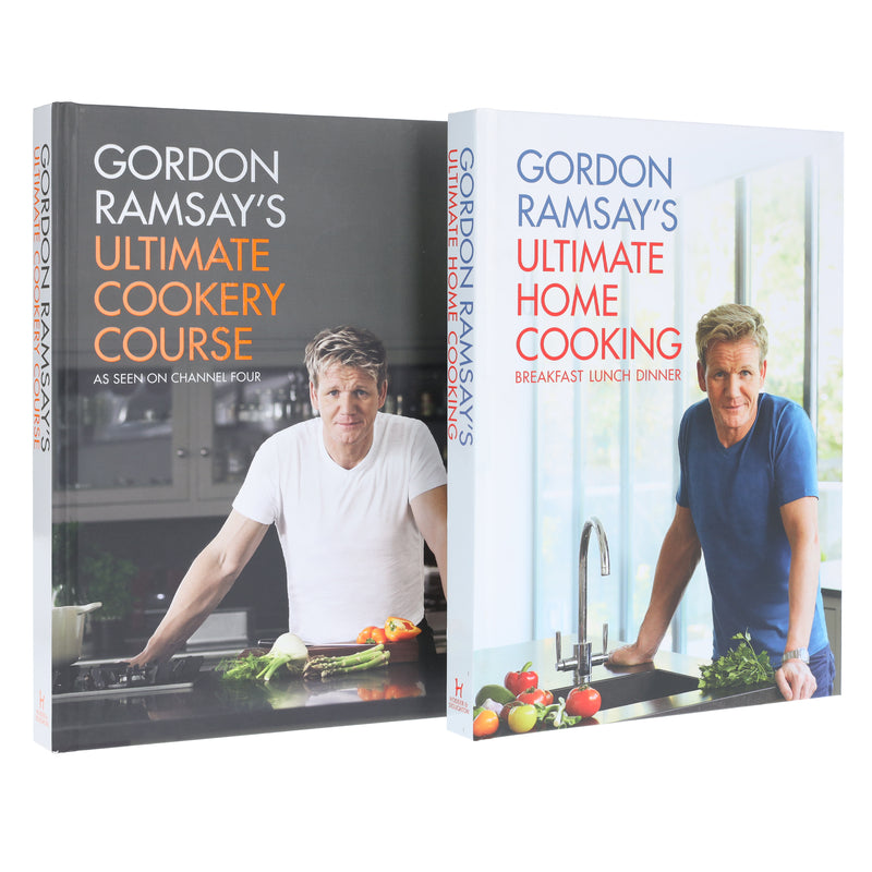 Gordon Ramsay's Ultimate Home Cooking & Cookery Course 2 Books Collection Set - Non Fiction - Hardback