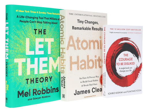 The Let Them Theory, Atomic Habits & The Courage To Be Disliked 3 Books Collection Set - Non Fiction - Paperback/Hardback Non-Fiction Hay House UK Ltd