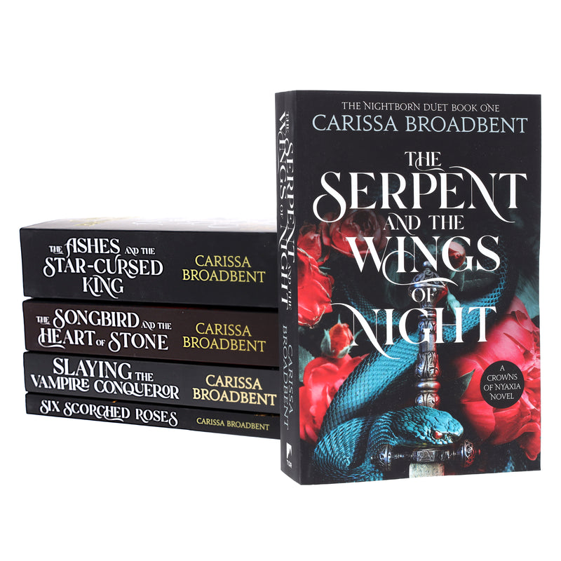 Crowns of Nyaxia Series By Carissa Broadbent 5 Books Collection Set - Fiction - Paperback