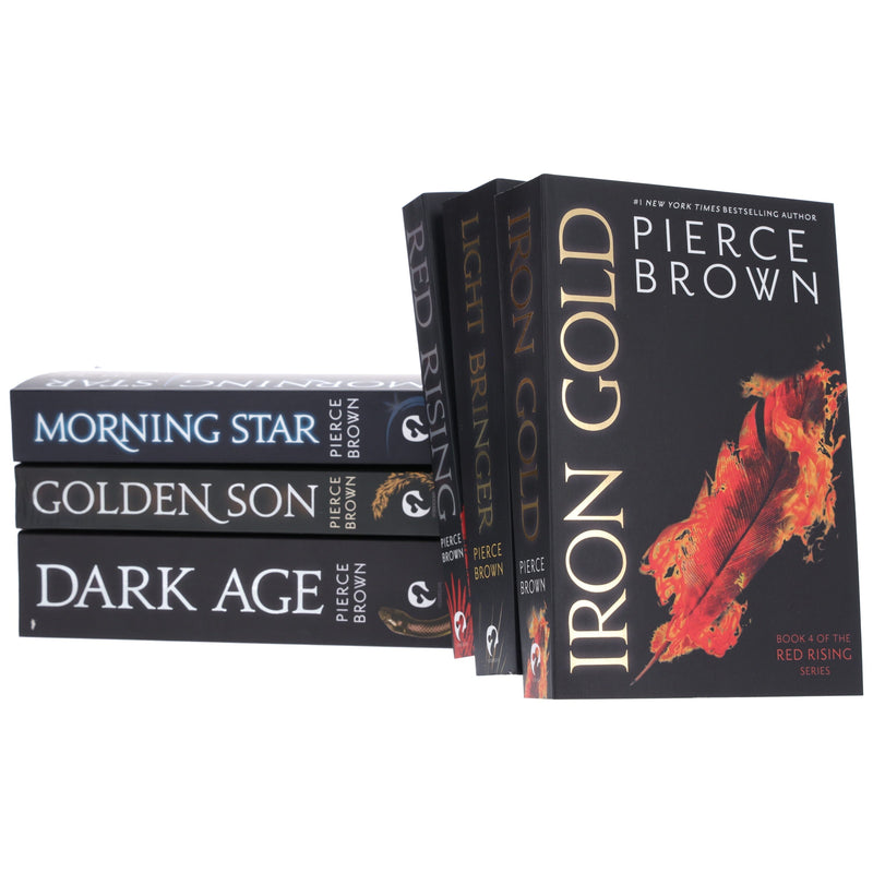 The Red Rising Series by Pierce Brown 6 Books Collection Set - Fiction - Paperback
