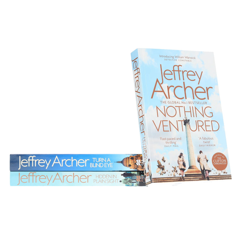 William Warwick Thriller Novels By Jeffrey Archer: 3 Books Collection Set - Fiction - Paperback Fiction Scholastic