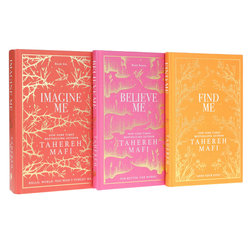 Shatter Me (Book 6-8) Collector's Edition by Tahereh Mafi 3 Book Sprayed Edges Collection Set - Ages 14+ - Hardback Fiction HarperCollins Publishers