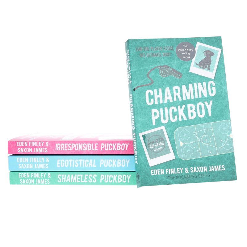 The Puckboys Series by Saxon James & Eden Finley 4 Books Collection Set - Fiction - Paperback Fiction Canelo