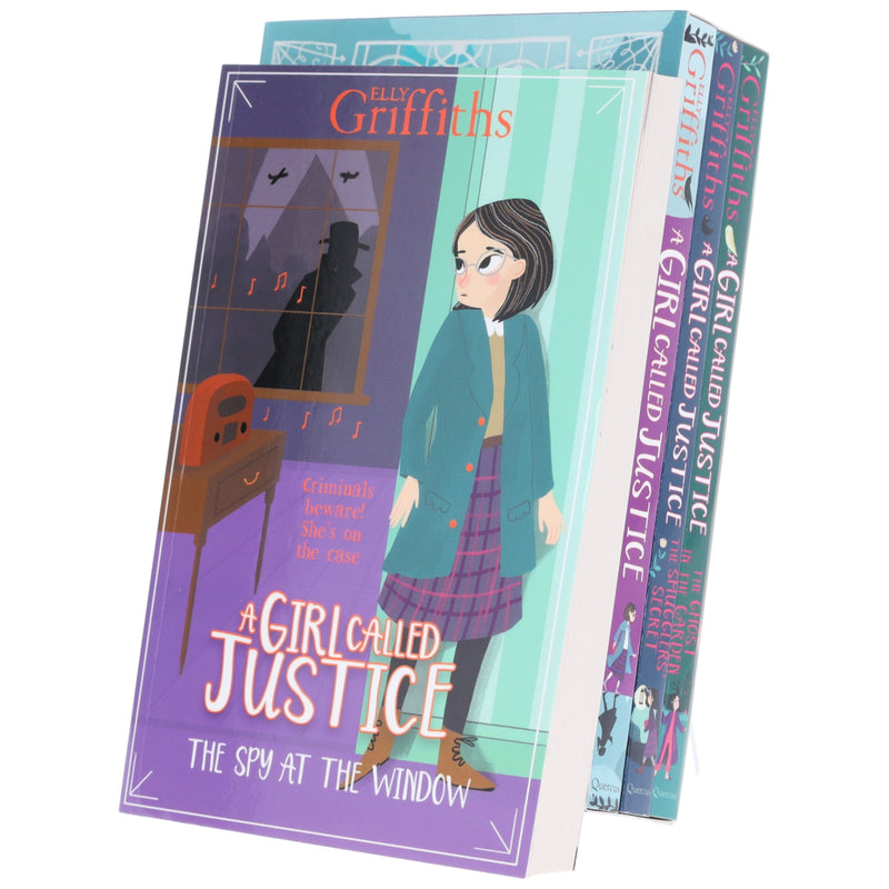 A Girl Called Justice Jones Series By Elly Griffiths 4 Books Collection - Ages 9-12 - Paperback 9-14 Hachette