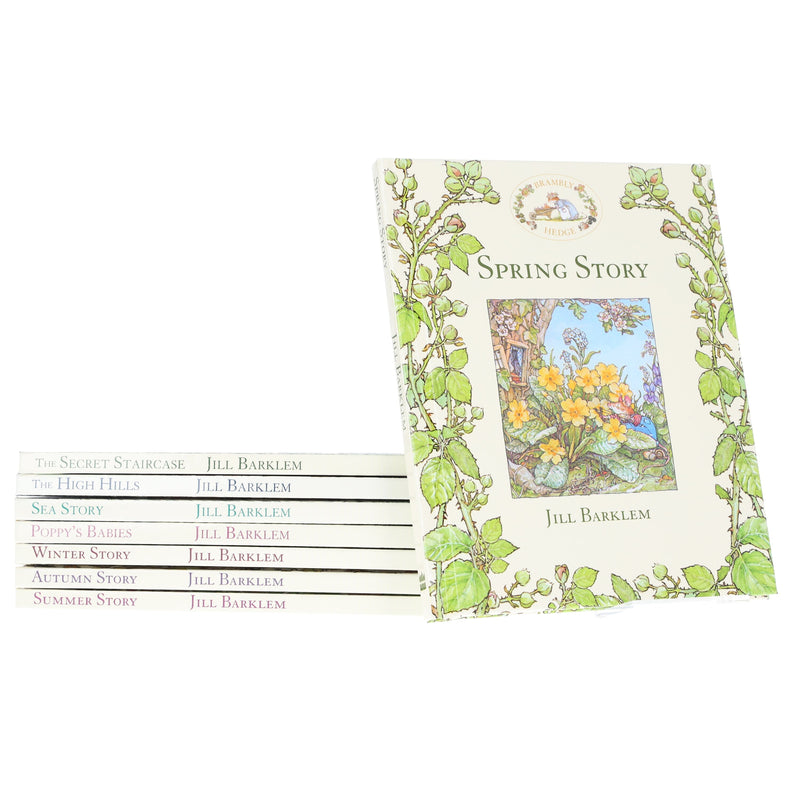 The Brambly Hedge Library Collection 8 Books Box Set By Jill Barklem - Ages 3-6 - Hardback 0-5 HarperCollins Publishers