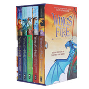 Wings of Fire by Tui T. Sutherland 5 Books Special Edition Box Set - Ages 9-14 - Paperback (Sprayed Edges) 9-14 Scholastic