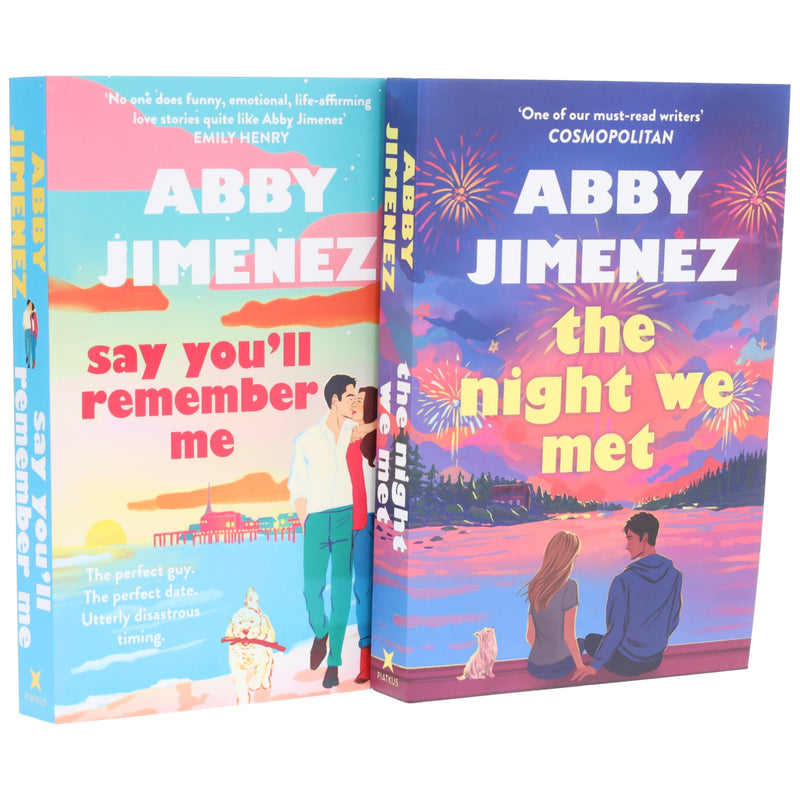 Abby Jimenez Collection (The Night We Met & Say You'll Remember Me) 2 Books Set - Fiction - Paperback Fiction Hachette