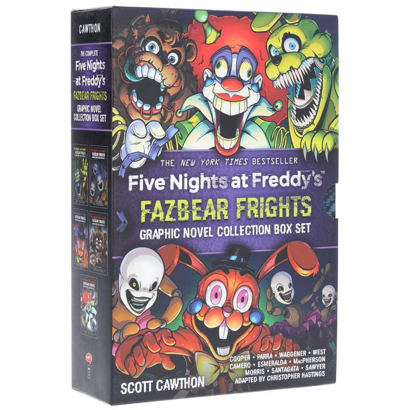 Five Nights at Freddy's: Fazbear Frights by Scott Cawthon 5 Graphic Novels Box Set - Ages 12+ - Paperback Graphic Novels Scholastic