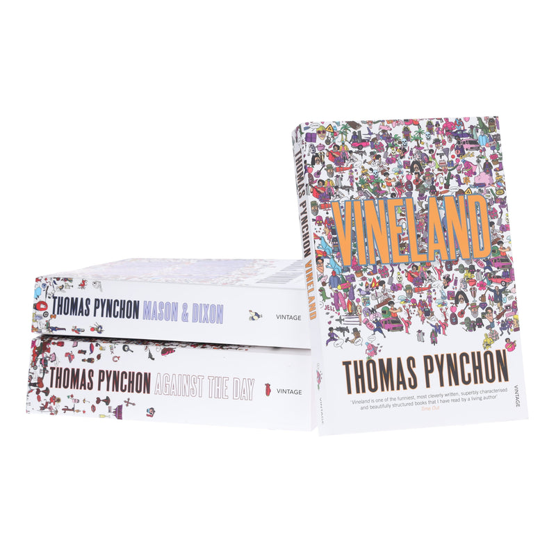Thomas Pynchon Collection (Mason & Dixon, Vineland & Against the Day) 3 Books Set - Fiction - Paperback Fiction Penguin Random House