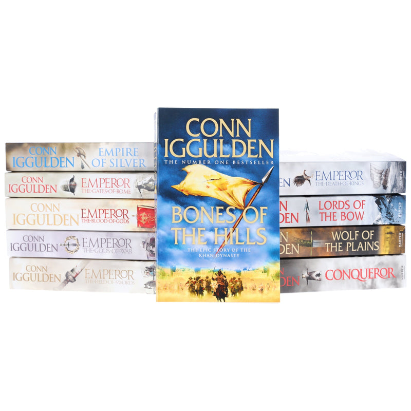 Conqueror and Emperror Series by Conn Iggulden 10 Books Collection Set - Fiction - Paperback Fiction HarperCollins Publishers