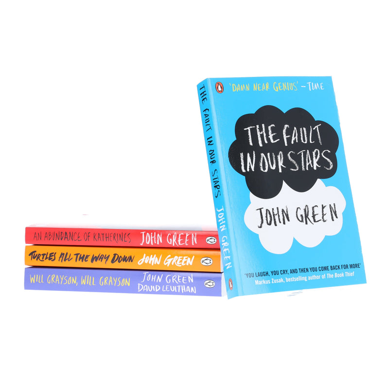 John Green Collection 4 Books Set - Ages 14-16 - Paperback Young Adult Penguin Random House