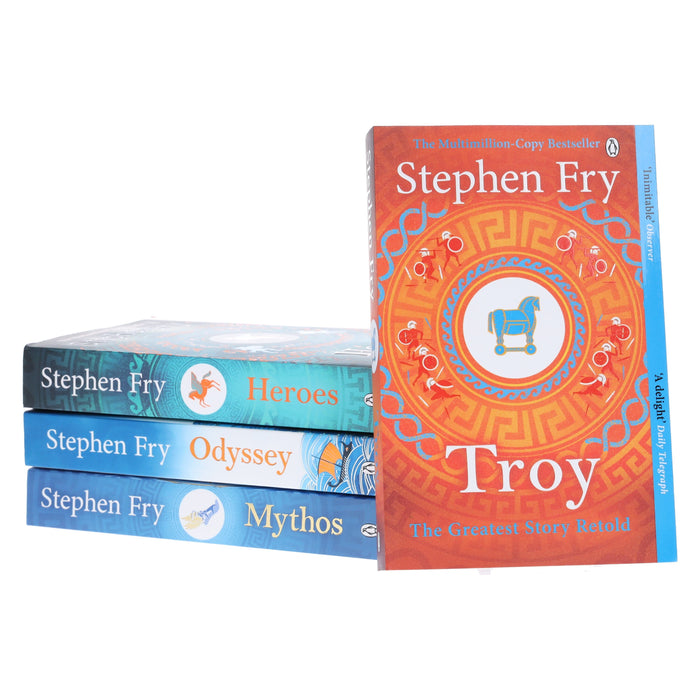 Greek Myths Series By Stephen Fry 4 Books Collection Set - Fiction - Paperback Fiction Penguin Random House